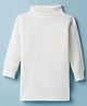 Bodycare Cotton Full Sleeves Striped Thermal Vests - White