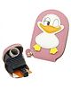FunBlast Cute Mini Duck Card Holder with 13 Compartment for Cards & Cash - Pink