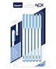 Luxor NOX Assorted Ball Pens Smooth Writing Ball Pens - Pack of 6