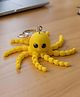 Vinglits 3D Printed Keychain, Articulated Animal Fidget Toys, Pocket-Friendly Keyrings, Stress Relief Desk Toys for Kids & Adults, Collectible Accessories - Yellow