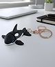 Vinglits 3D Printed Keychain, Articulated Animal Fidget Toys, Pocket-Friendly Keyrings, Stress Relief Desk Toys for Kids & Adults, Collectible Accessories - Black