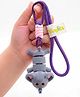 Vinglits Elephant 3D Printed Keychain, Articulated Animal Fidget Toys, Pocket-Friendly Keyrings, Stress Relief Desk Toys for Kids & Adults, Collectible Accessories - Grey (Large)