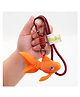 Vinglits Goldfish 3D Printed Keychain, Articulated Animal Fidget Toys, Pocket-Friendly Keyrings, Stress Relief Desk Toys for Kids & Adults, Collectible Accessories - Orange Color (Large)