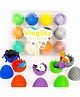 Vinglits Mystery Eggs  3D Printed Animal Fidget Toys, Collectible Fidget Toys, Farm, Wild, Aqua, Bug, and Fantasy Themes, Fun for Kids & Gifting (Aqua Squad, Pack of 12)