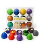 Vinglits Mystery Eggs  3D Printed Animal Fidget Toys, Collectible Fidget Toys, Farm, Wild, Aqua, Bug, and Fantasy Themes, Fun for Kids & Gifting (Farm Buddies, Pack of 12)