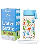SOLARA Thermosteel Water Bottle for Kids with Fruits Print White - 450ml