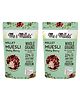 ME & MILLETS Millet Muesli Berry and Nuts Breakfast Cereal - 400 g Pack of 2
