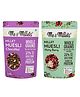 ME & MILLETS Millet Muesli Combo Chocolate and Berry with Nuts Breakfast Cereal - 400 g Pack of 2
