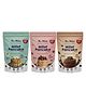 ME & MILLETS Millet Pancake Mix Caramel Vanilla Raspberry and Chocolate with Jaggery No Maida No Wheat Eggless - 150 g Pack of 3