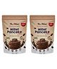 ME & MILLETS Chocolate Flavor Millet Pancake Mix with Jaggery No Maida No Wheat No Preservatives Vegetarian Eggless - 150 g Pack of 2