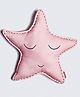 Masilo Organic Cotton Shape Cushion For Baby's/Kids, Playfulness to a nursery or kids bedroom, Handmade with outer layer and a soft fill, 0 - 5 Years - Star - Pink