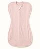 Cocoon Care Bamboo Cotton Knit Solid Arms Up Swaddle Sleeping Pod for Baby - Pink