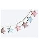 Masilo Organic Cotton Star Bunting, Perfect for decoration, For Baby's/Kids Bedroom, Beautifully Crafted, Soft poly fill - Stars