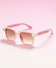 Stol'n Bunny Applique Detailed UV Protected Sunglasses - Pink
