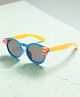 Stol'n Bear Applique Detailed UV Protected Sunglasses - Green