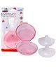 Adore Embrace Premium Super Soft Silicon Breast Shield with Storage Case-1 Pair - Pink