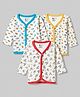 Bodycare Cotton Knit Full Sleeves Dino & Bear Printed Thermal Tops Pack of 3 - Multicolour