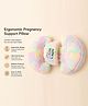 NeonateCare Maternity Pillow/Dual Pregnancy Wedge Pillows for Back & Belly Support - Rainbow Fur pregnancy pillow