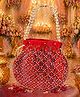 Yunicorn Max Pearl Designer Potli Bag Wedding  Bag & Bridal Accessories- Colour may vary