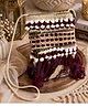 Yunicorn Max Boho Style Bag Crossbody Sling Bag  Tassel Bag  Mobile Pouch Summer Accessories Bag Trendy Sling Bag  Handmade Stylish Bag - Colour may vary