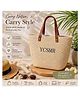 Yunicorn Max Seaside Classic Straw Bag / Summer Style Tote/ Beach Bag/ Vaccation Purse/ Woven Texture Carry Bag - Color may vary