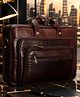 Yunicorn Max Premium Crocodile Embossed Leather Laptop Briefcase Men with Class/ Laptop Bag/ Business Luxury Bag/ Messenger Bag/ Office Bag/ Travel Briefcase- Colour may vary