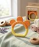 Ortis Silicone Teether For Baby - Orange