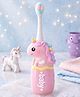 Ortis Kids Toothbrush with Soft Silicone Head - Pink