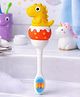Ortis Kids Toothbrush with Soft Silicone Head - Yellow