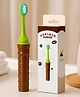Ortis Kids Toothbrush with Soft Silicone Head -  Green