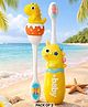 Ortis Kids Toothbrush with Soft Silicone Head -  (Pack of 2) Yellow