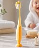 Ortis Kids Toothbrush with Soft Silicone Head - Yellow