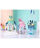 SCHOOLISH Plastic Cute Rabbit Water Bottle with Sipper, BPA Free Sipper Bottle For Kids -Anti-Leak - PACK OF 1 - 570 ml - COLOR MAY VARY