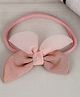 Little Palz Bow Applique Detailed Rubber Band - Beige