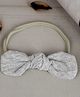 Little Palz Bow Applique Detailed Rubber Band - Grey