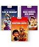 Acharya Hanuman, Krishna & Ganesha Combo (3 Books Set)