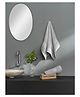 D'Decor Zero Twist Premium Cotton Plain Hand Towel with High Absorbency - Grey