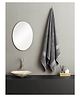 D Décor Brio Bath Towel Gris - Grey