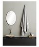 D Décor Brio Bath Towel Plata - Grey