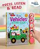Noisy Vehicles 5 Click Sound Book for Kids | Interactive Press & Listen Board Book | Boosts Early Learning, Auditory, Vocabulary & Pronunciation |Ideal For Gifting |Educator Recommended
