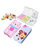 FunBlast Cute Medicine Box 2 in 1 Pill Case with Cutter & 2 Separate Compartments  Pack of 3 Pcs
