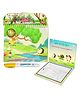 FunBlast Cartoon Magic Painting Book with Magic Doodle Pen for Kids (Multicolor)