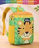 Intelliskills 13 Inches Tiger Buddy Backpack for Kids | Premium Quality School Bag | Multicoloured | Lightweight, Durable Water-Resistant Fabric & Smooth Zippers | Ideal For Gifting