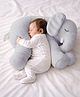 Mi Arcus Baby Elephant Shape Soft Plush Toy- Grey