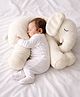 Mi Arcus Baby Elephant Shape Soft Plush Toy- White
