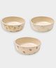 Mi Arcus 100% Melamine Printed Bowl Set Pack of 3- Multicolor