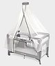 Mi Arcus Baby Playard with Mosquito Net & Changing Station Travel Cot-Grey