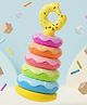 WOW Toys - Delivering Joys of Life Rocking Doughnut Stacking Rings for 12+ Months, Sorting & Nesting Toy, Educational Toy, Multicolor