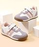 Cute Walk by Babyhug Velcro Closure Sport Shoes With Star Embroidery - Pink