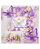 Puchku Rubber Butterfly Theme Birthday Party Decorations-70Pcs